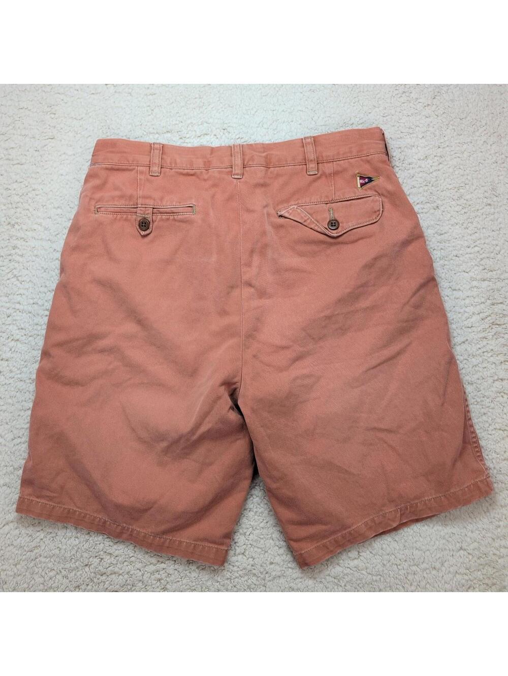 Polo Ralph Lauren GI Short Fit Men’s 29 Salmon Casual Chino Golf Shorts VTG